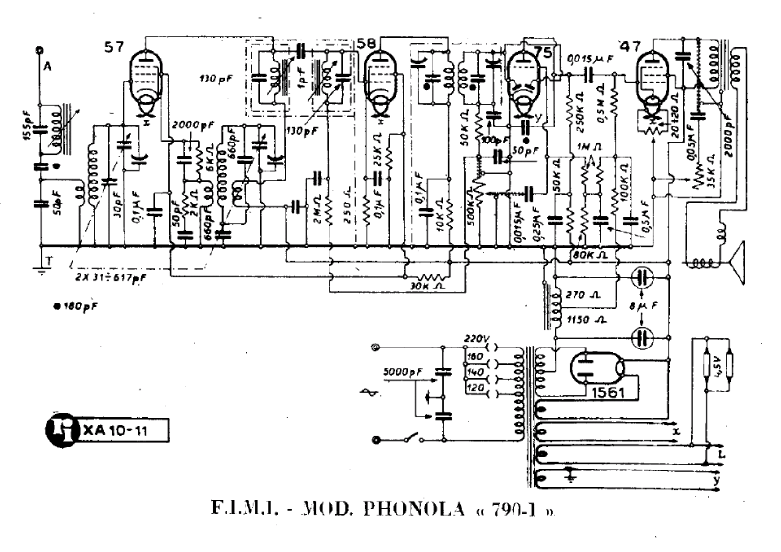 Phonola 790 1 schematic - ManualMachine.com