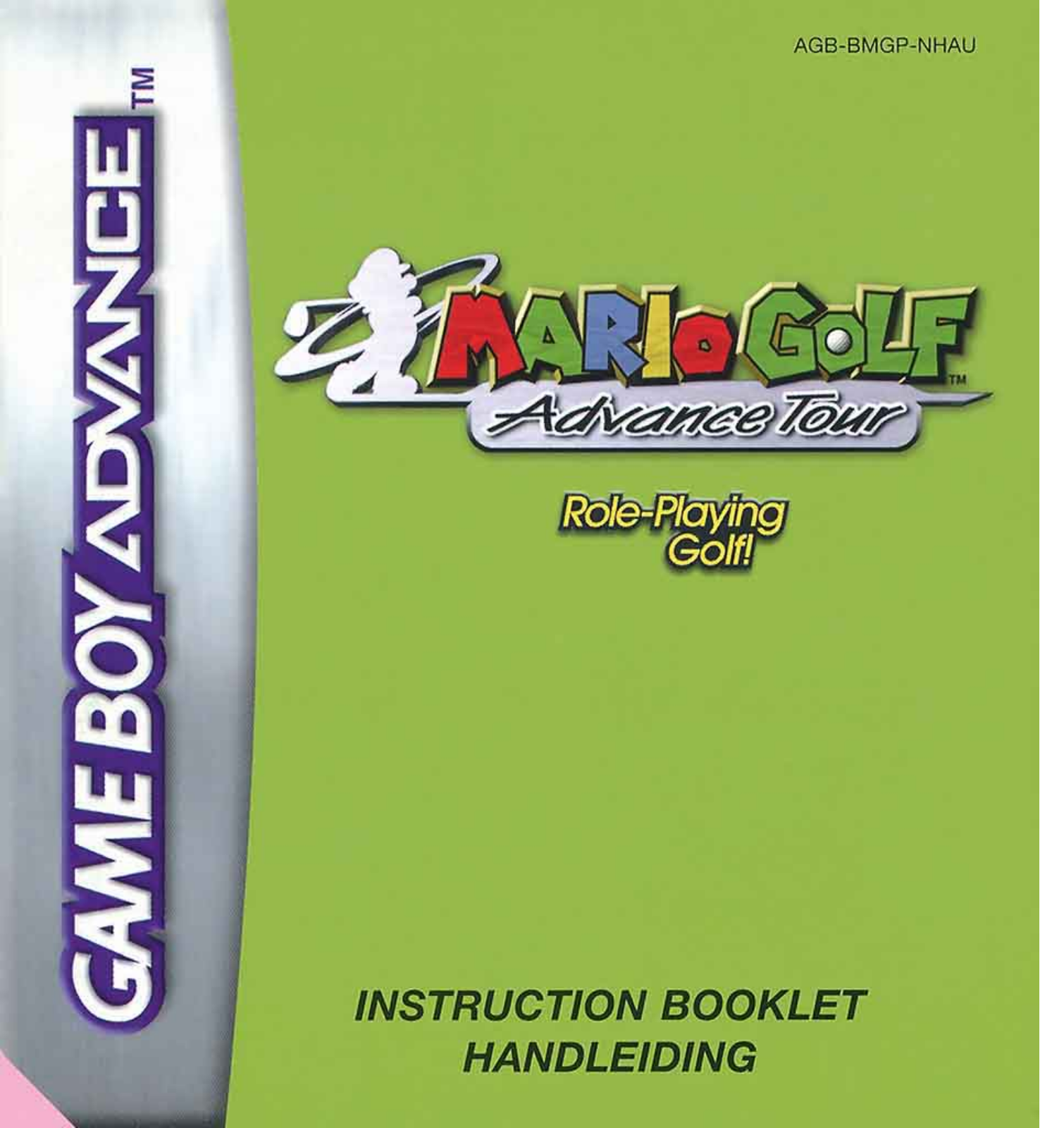 Mario - Super Mario Mario Golf Advance Tour Instruction Manual