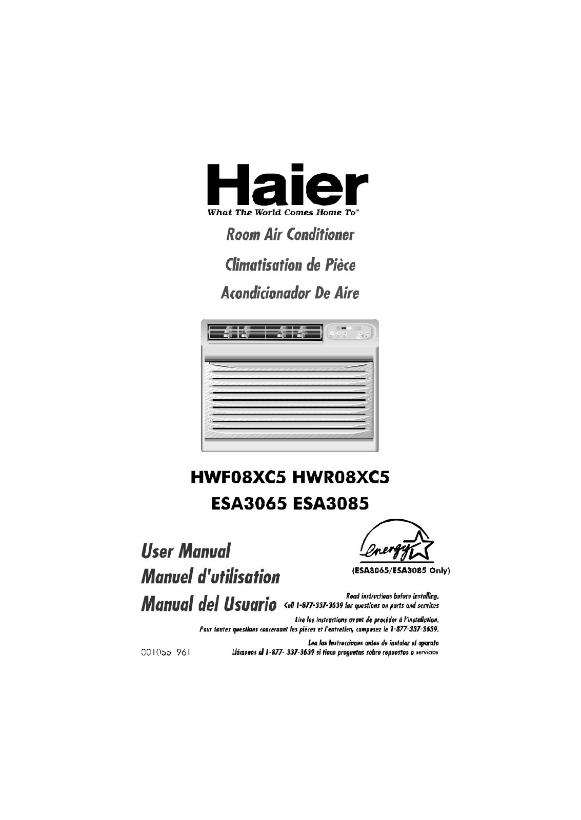 Haier Esa3065 Owner's Manual