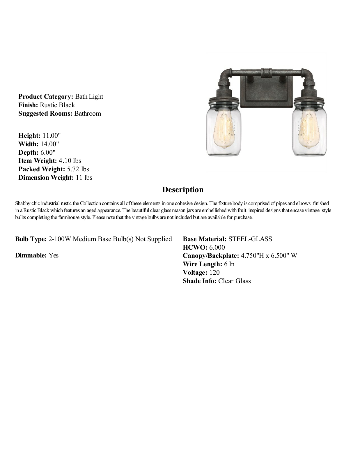 Steelside W008440803 Specifications - ManualMachine.com