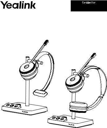 Yealink WH62 Quick Start Guide