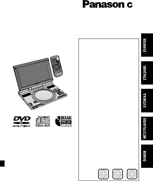 Panasonic DVD-LX8 User Manual