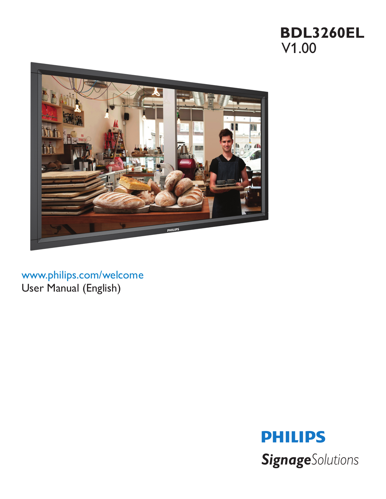 Philips BDL3260EL User Manual