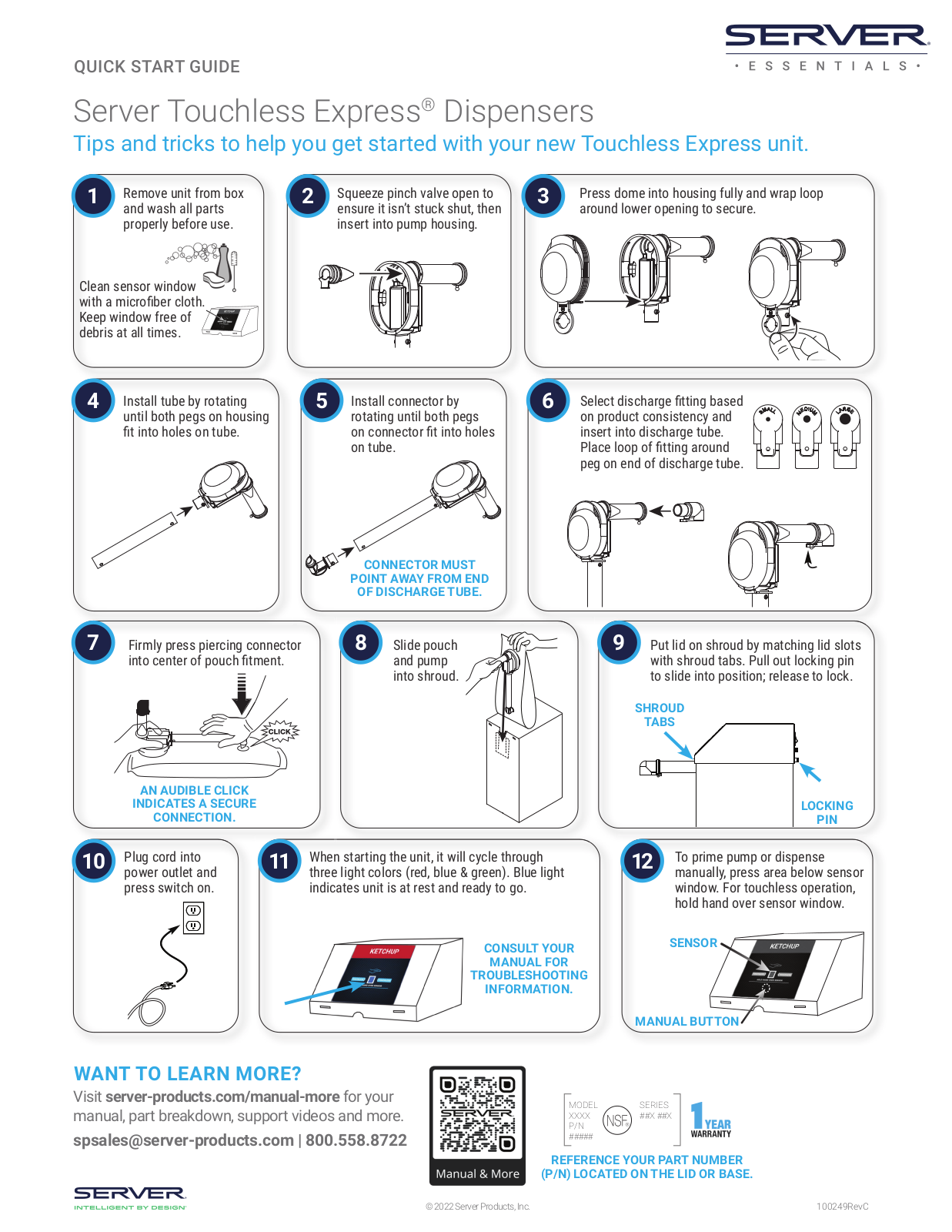 Server Products 100259 Instructions - ManualMachine.com