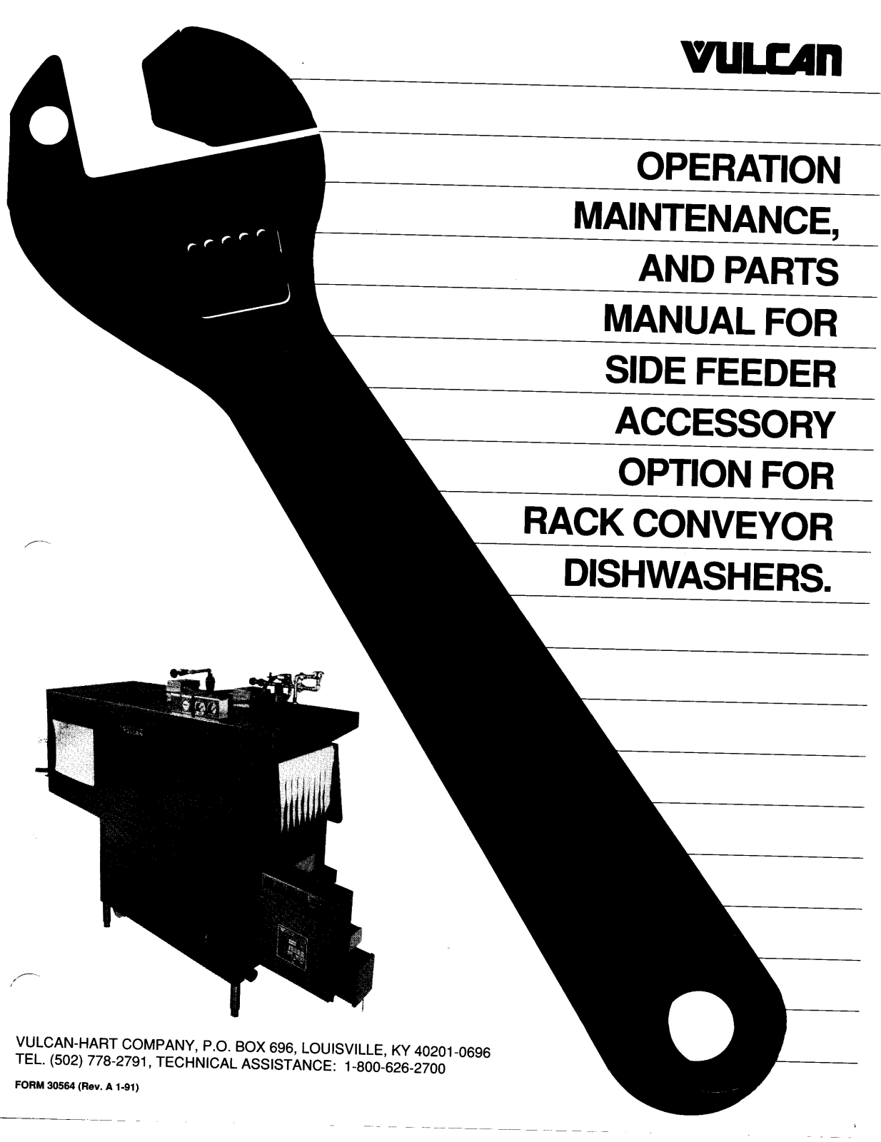 Vulcan SF-24-H Parts List