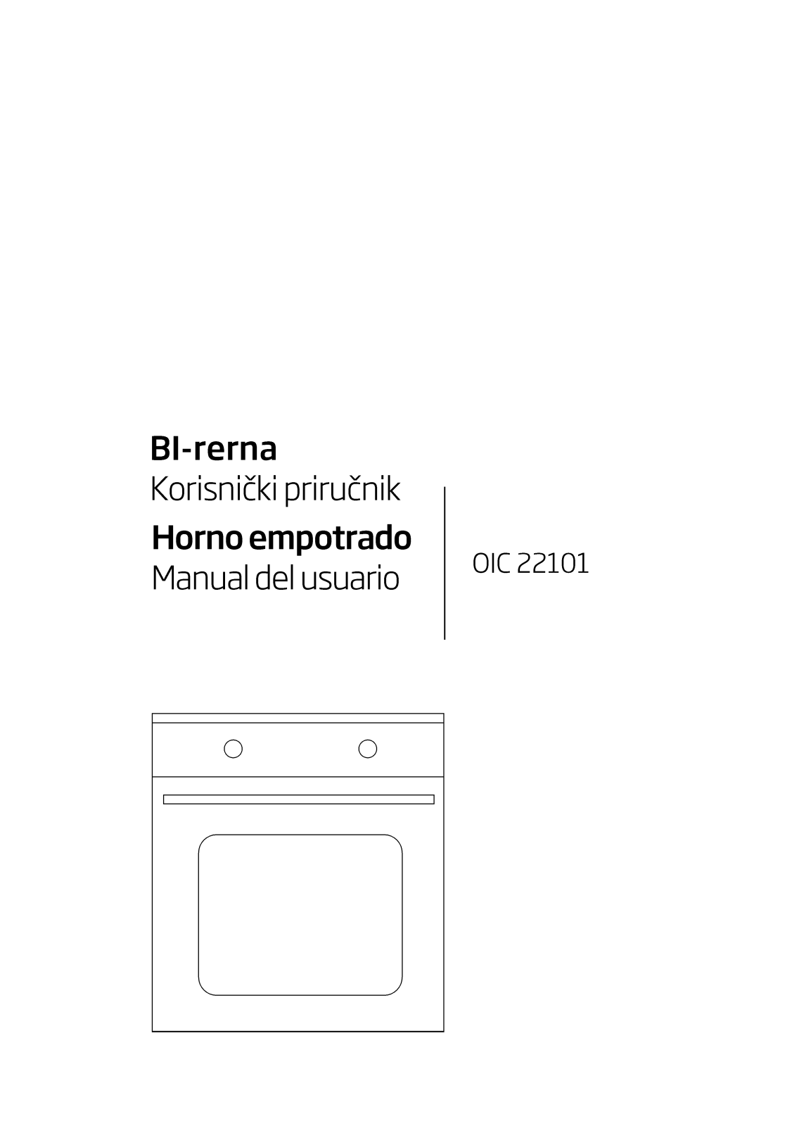 Beko OIC22101 User manual