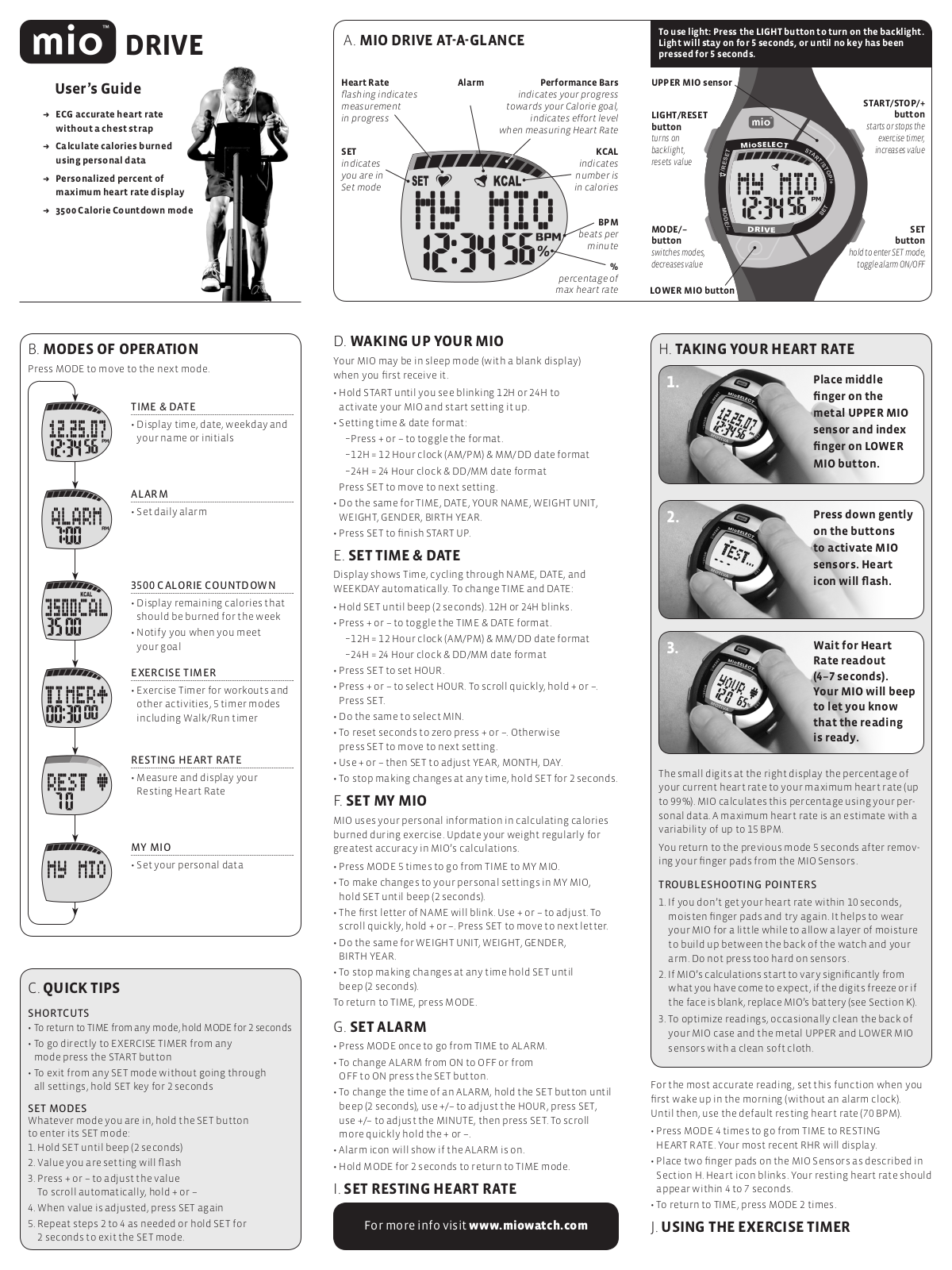 Mio Drive User Manual