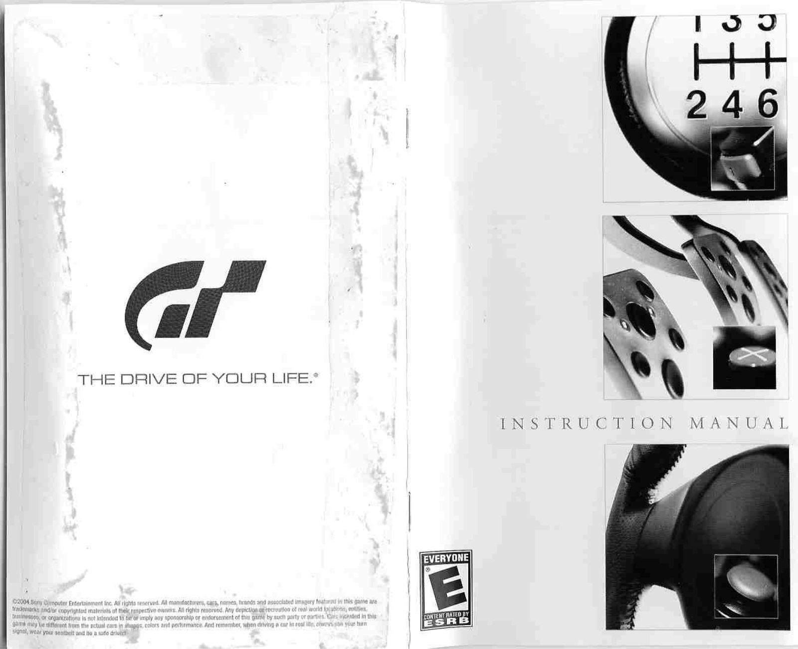 Games PS2 GRAN TURISMO 4 User Manual