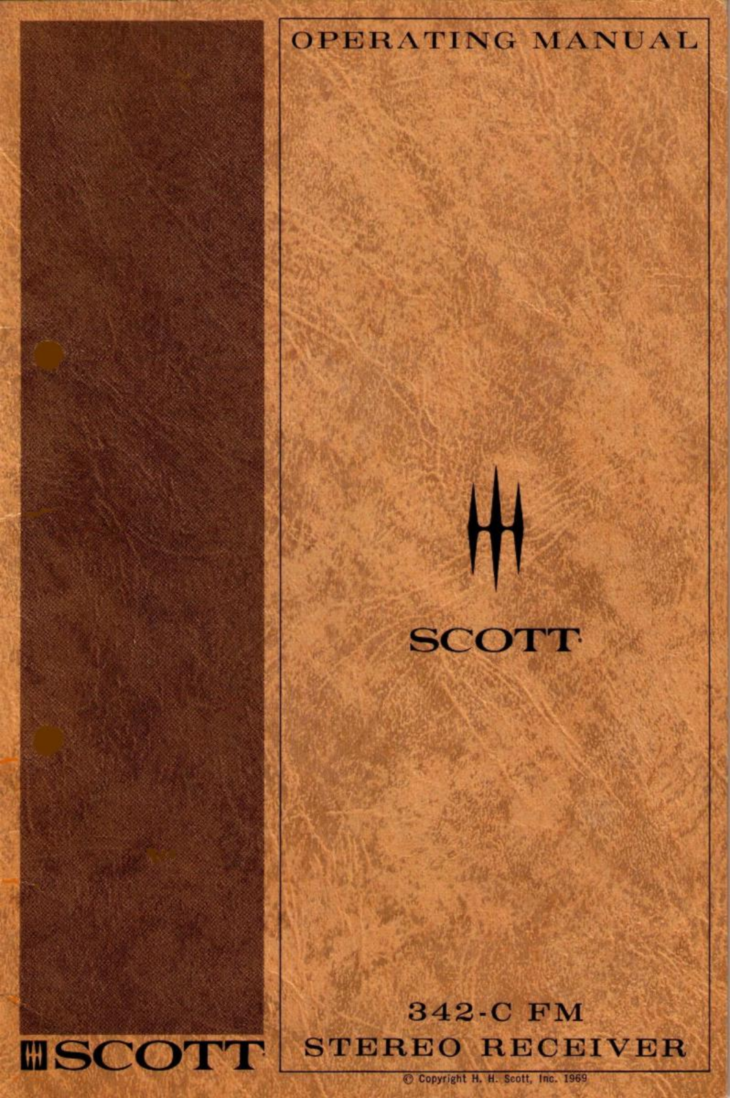 H.H. Scott 342-C Owners manual