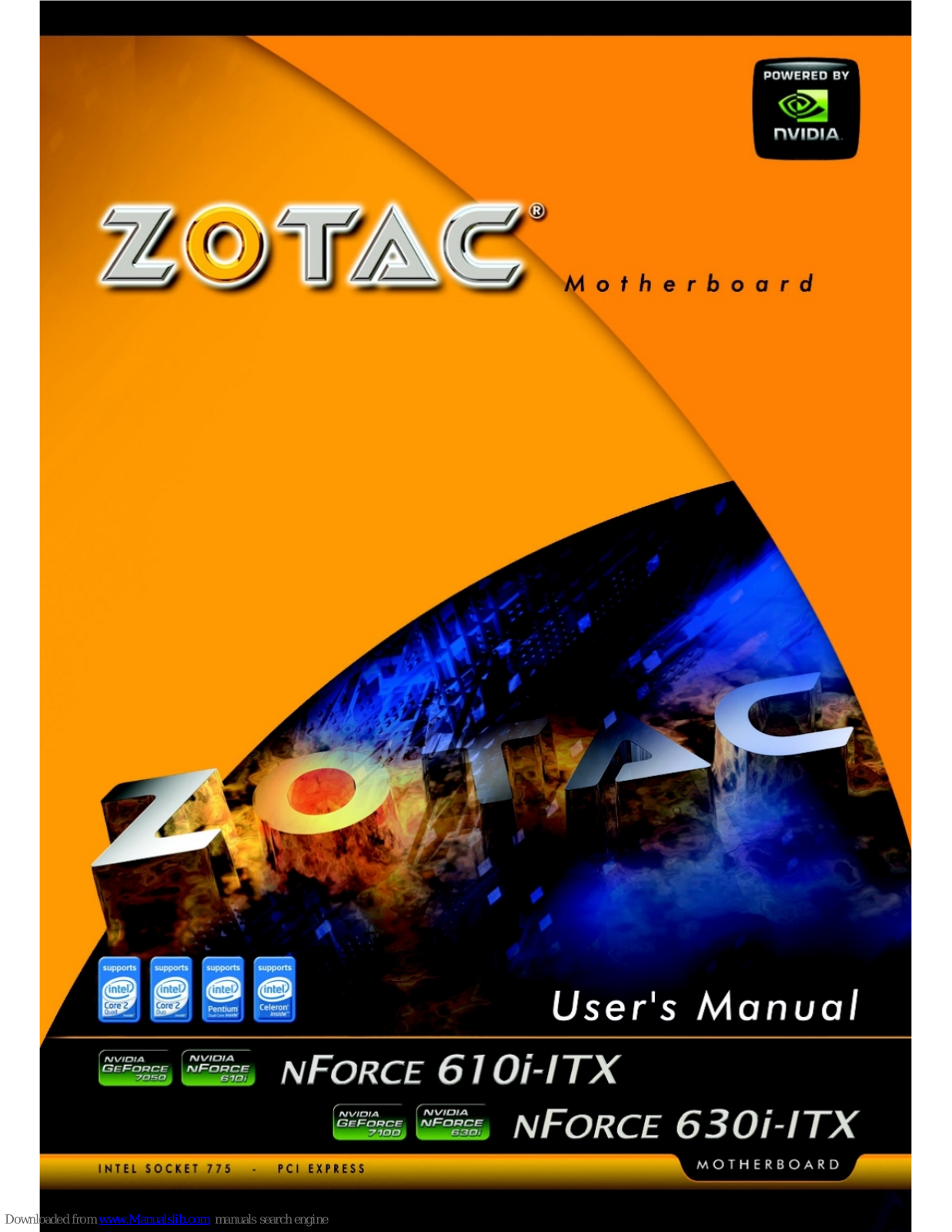 Zotac nForce 610i-ITX, nForce 630i-ITX User Manual