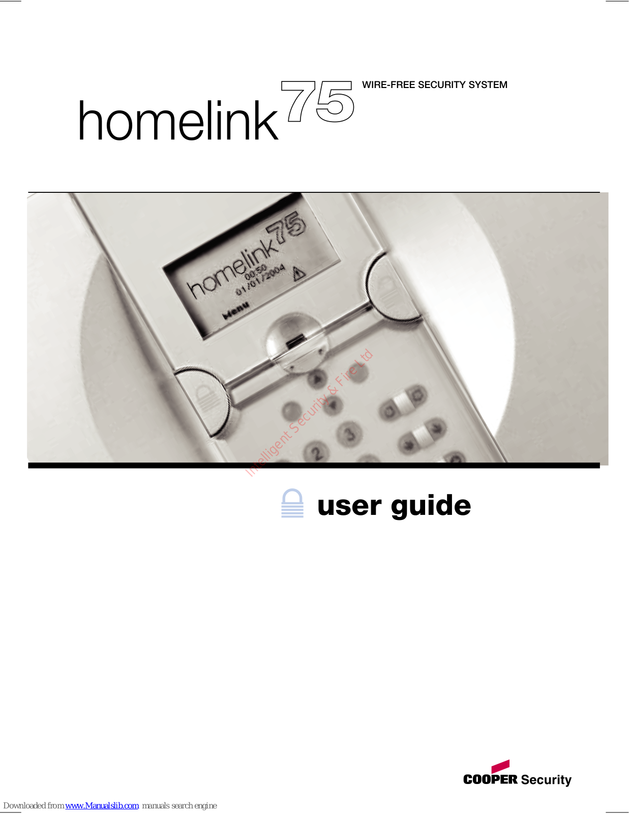 Cooper Security homelink 75 User Manual