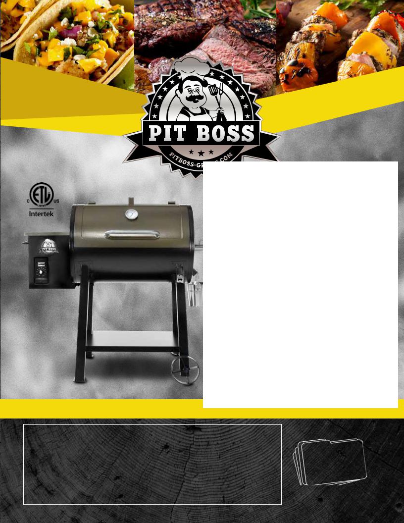 Pit boss PB440D User Manual