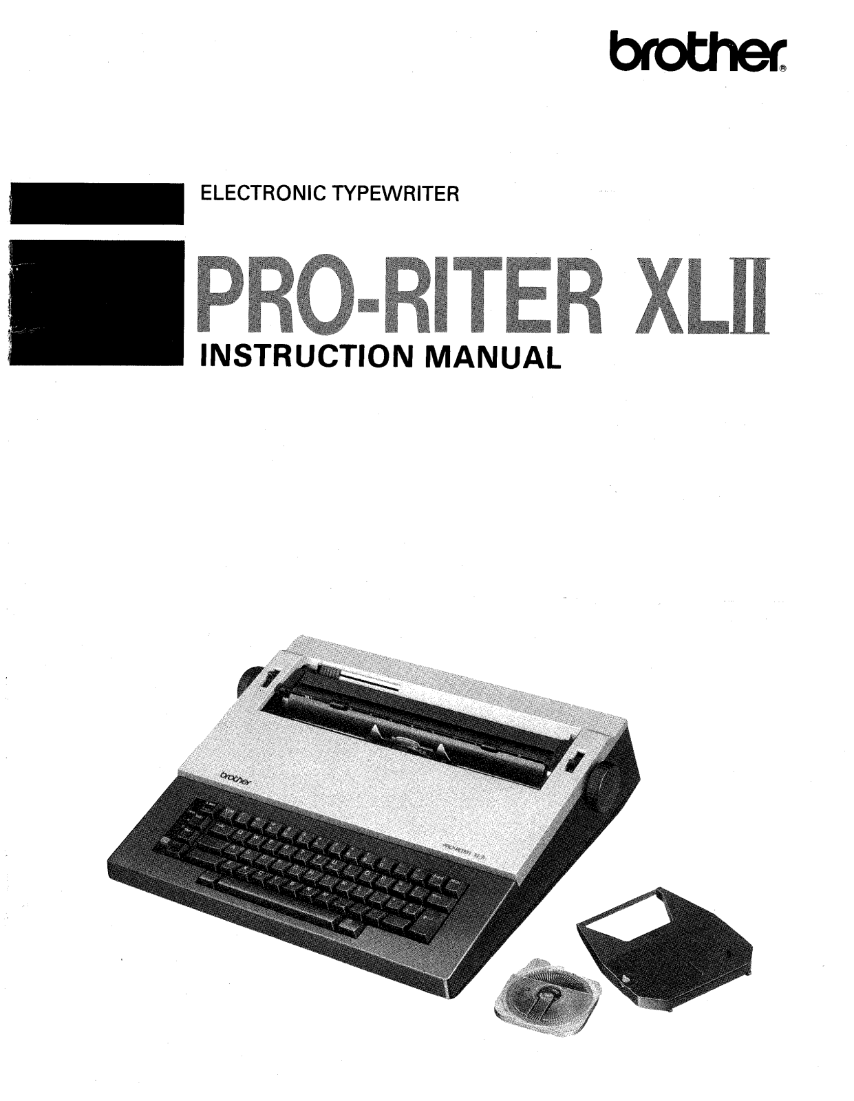 Brother CE-25 Owner's Manual