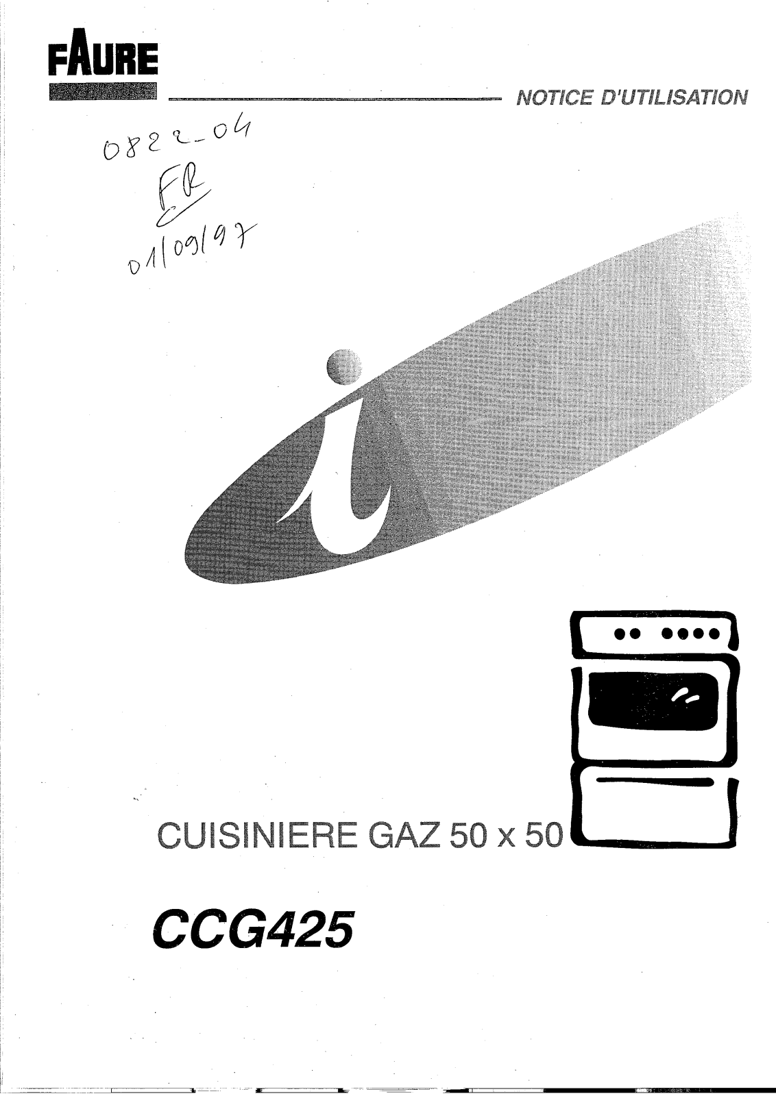 Faure CCG425C1 User Manual