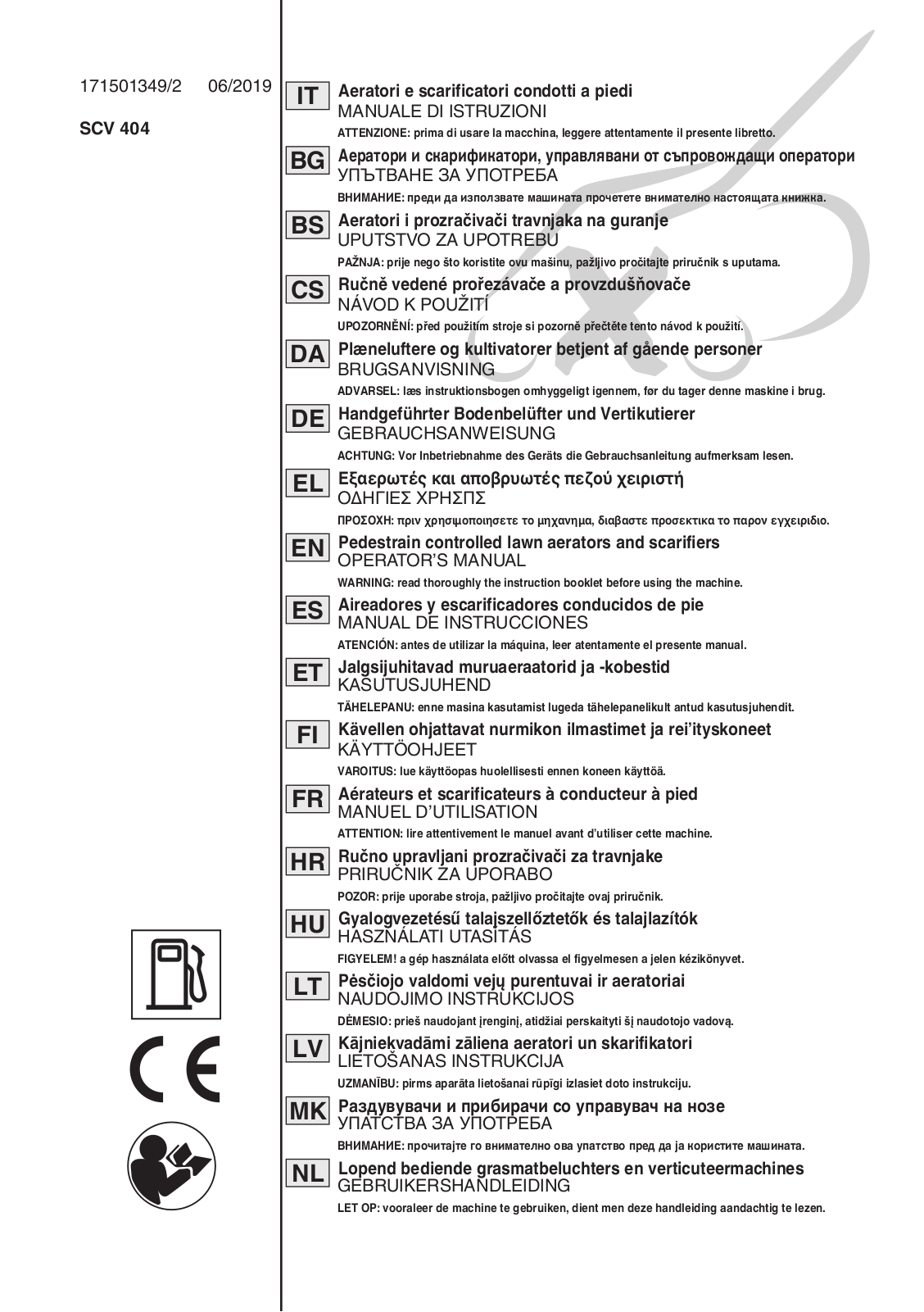 Stiga SCV 404 User guide - ManualMachine.com