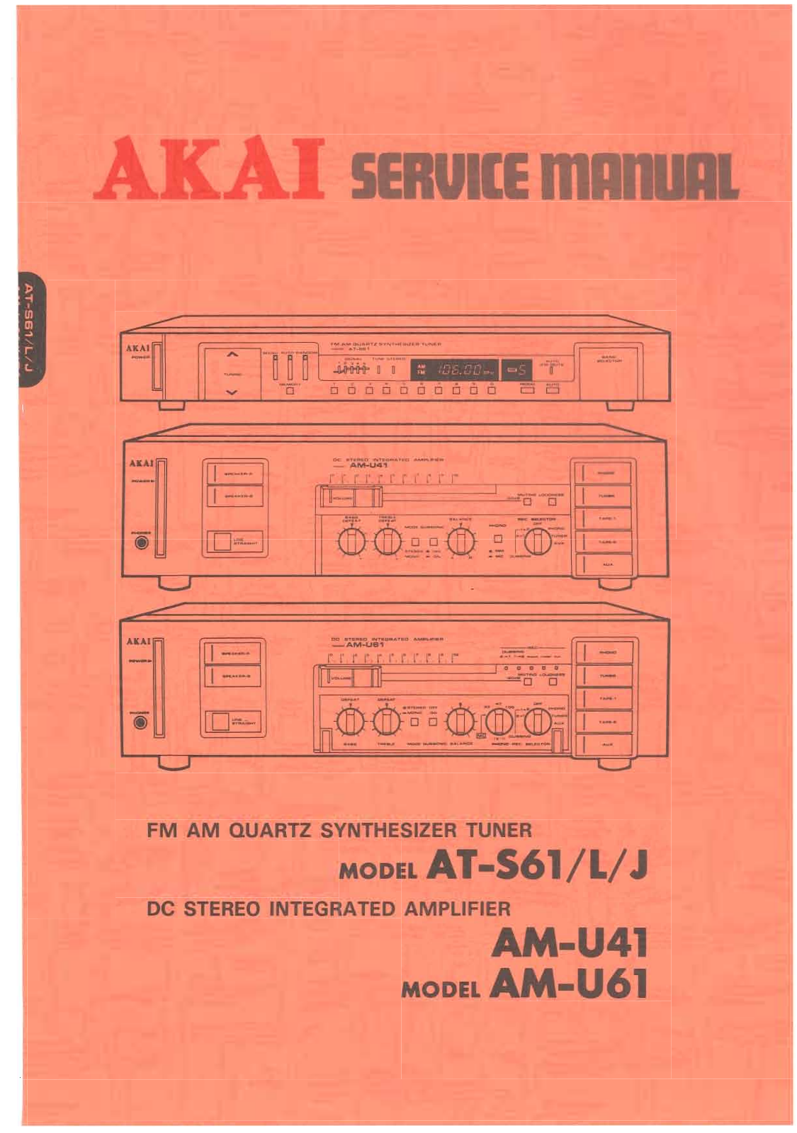 Akai AM-U41 Service Manual