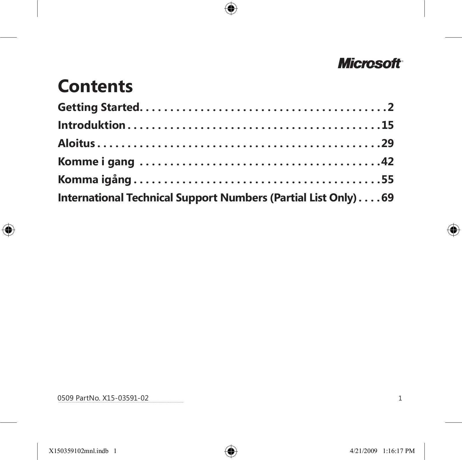 Microsoft WIRED KEYBOARD 600 DATASHEET