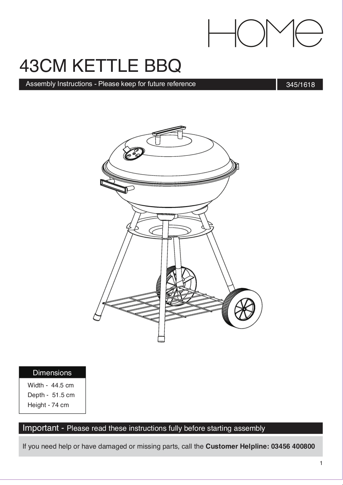 Argos 345/1618 User guide - ManualMachine.com