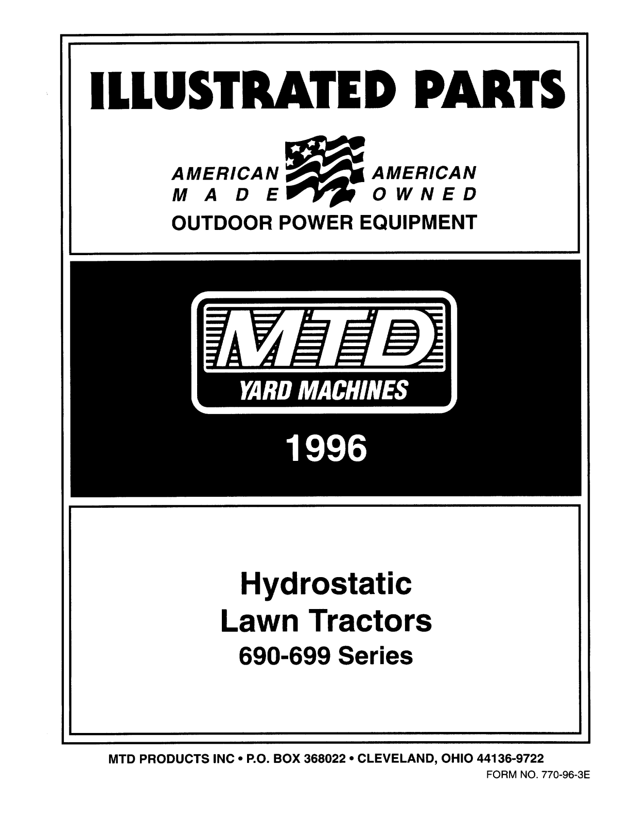 MTD S411 User Manual