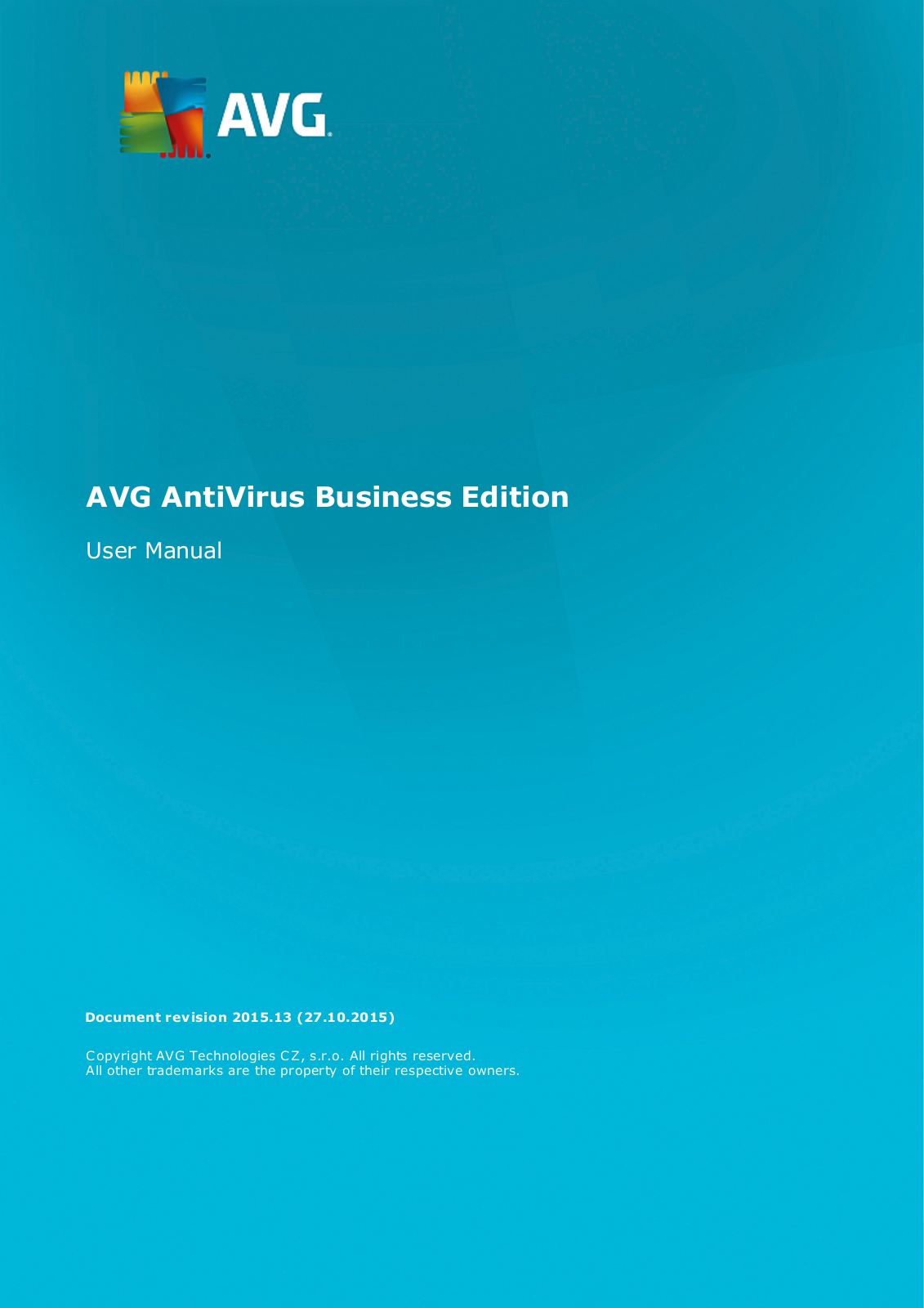 AVG Anti-Virus Business Edition 2015 User Manual