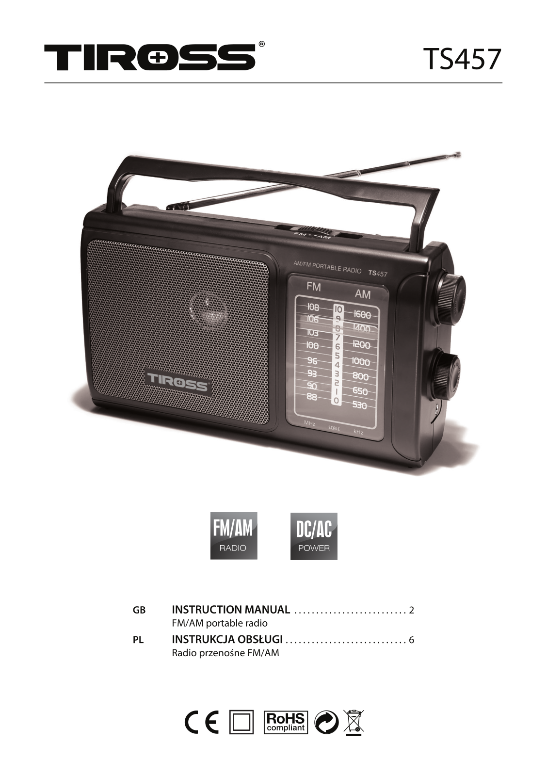 TIROSS TS-457 User guide - ManualMachine.com