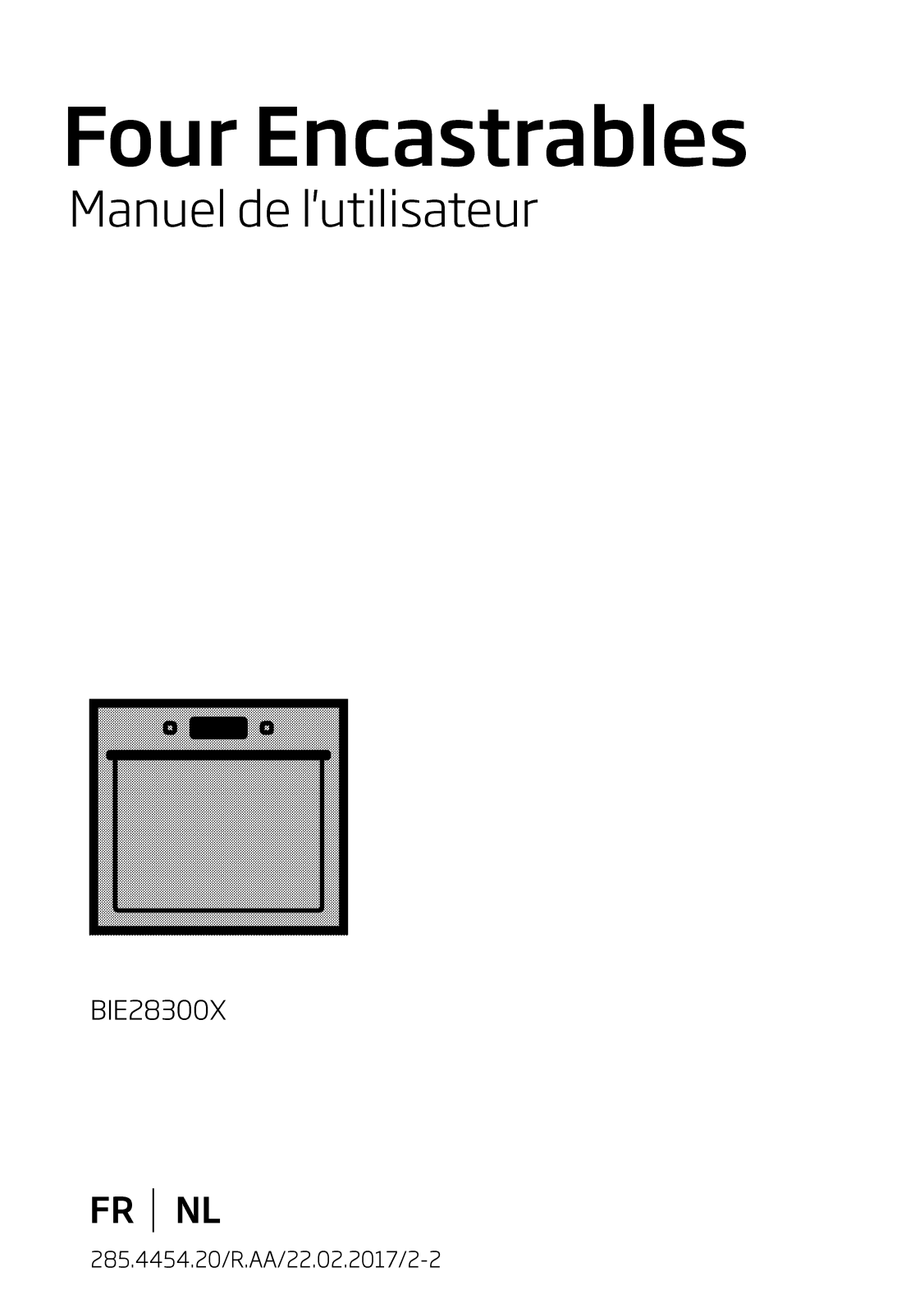 Beko BIE28300X User manual