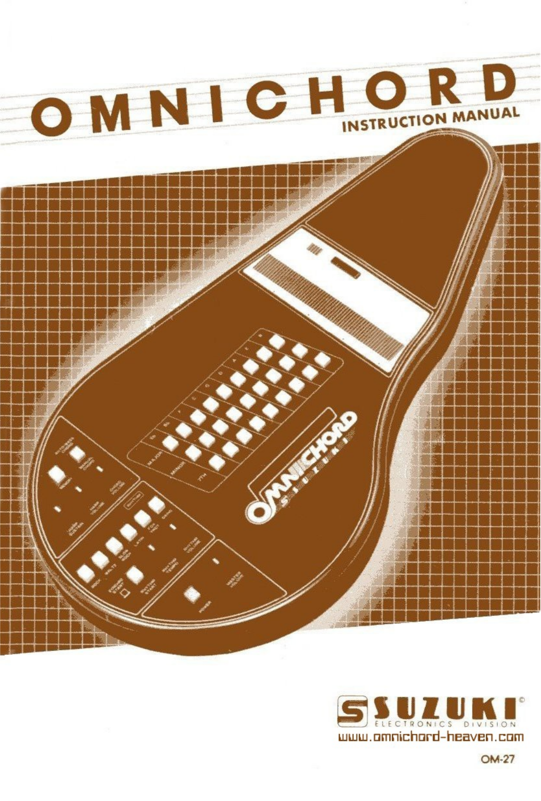 Suzuki Omnichord Instruction Manual