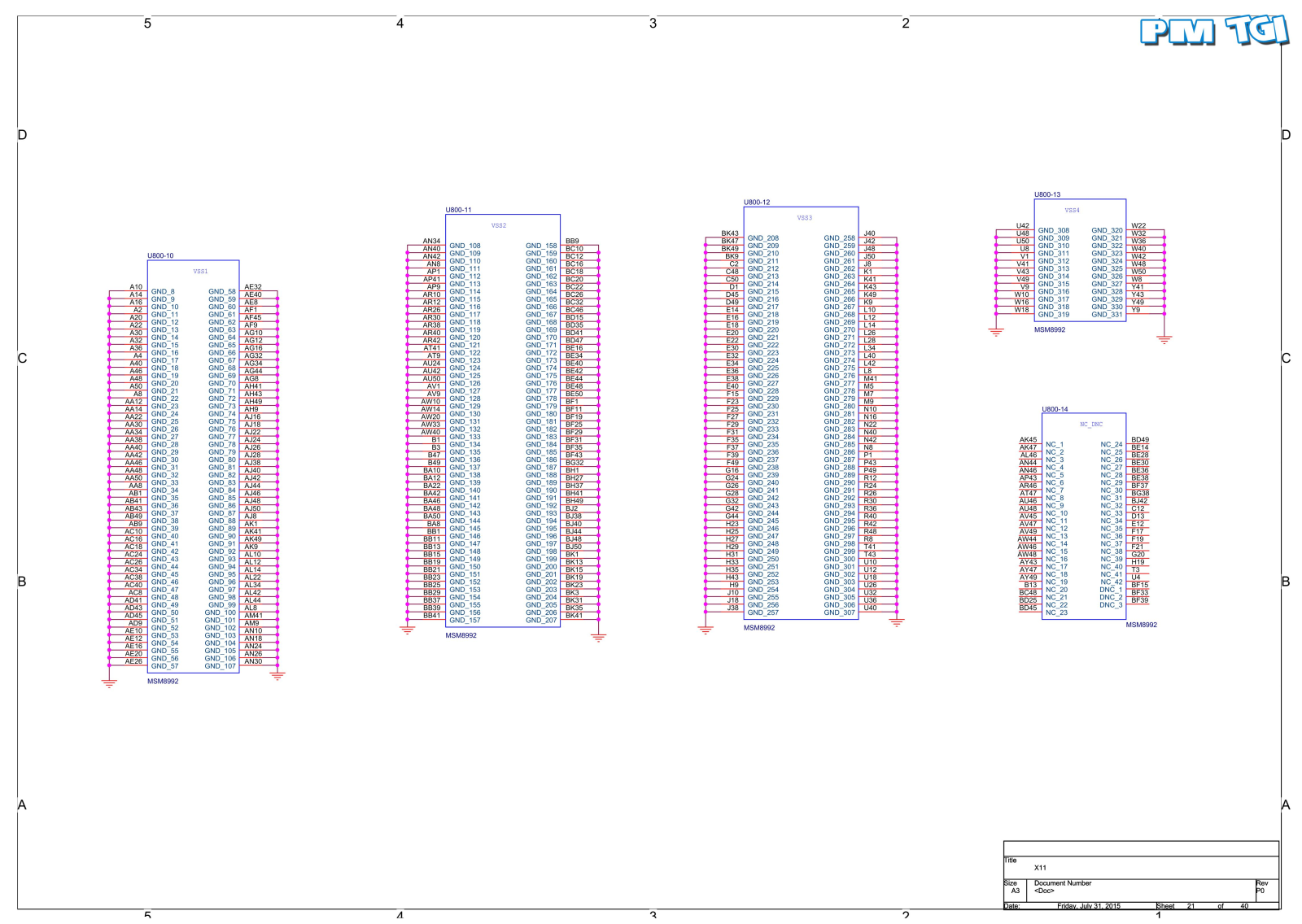 Xiaomi Mi-4C Schematic Diagram