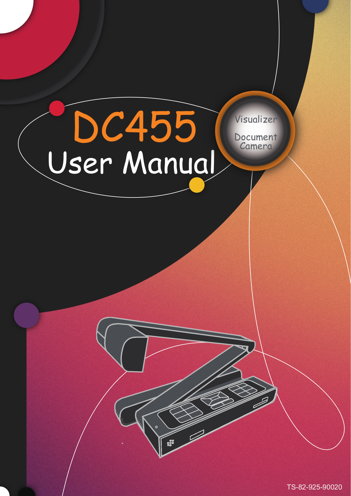 Optoma DC455 operation manual