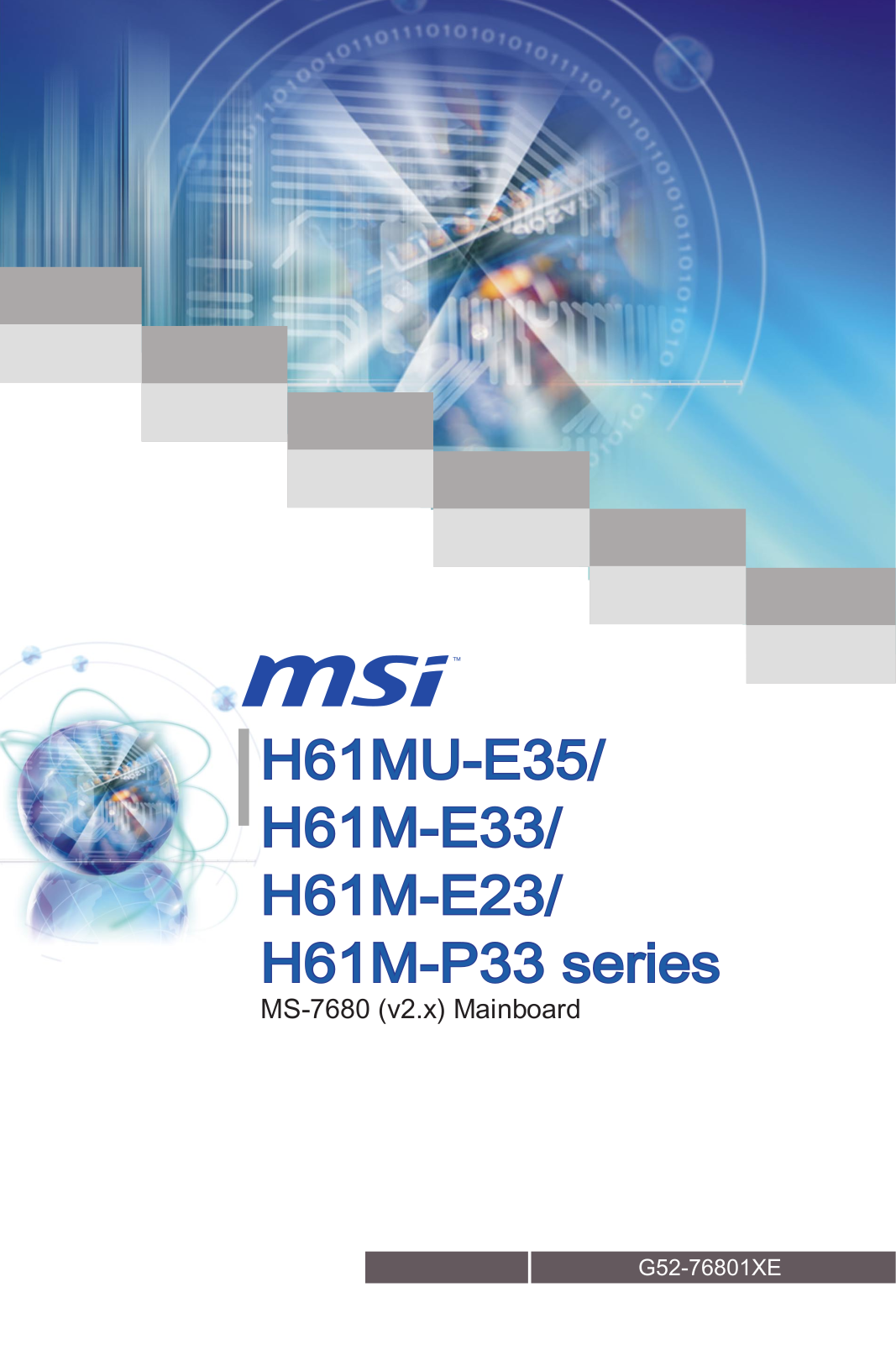 MSI H61M-E23 User Manual