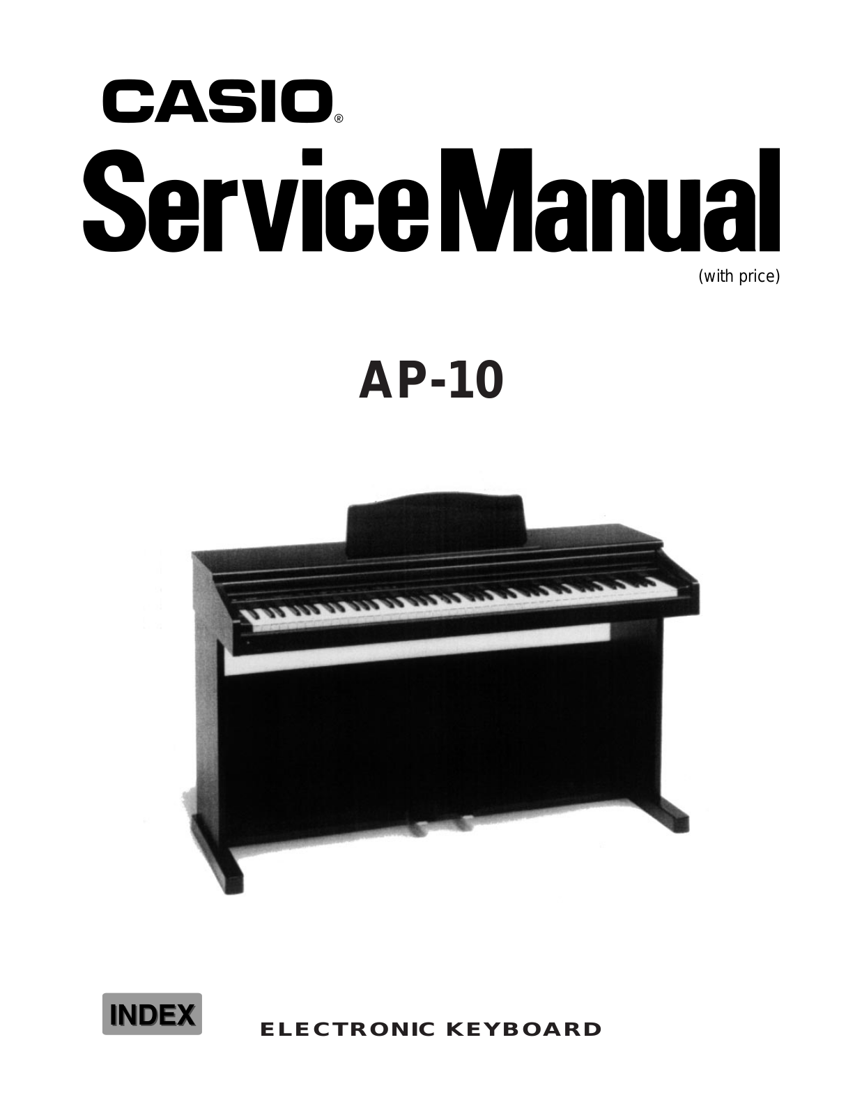 CASIO AP10 Service Manual