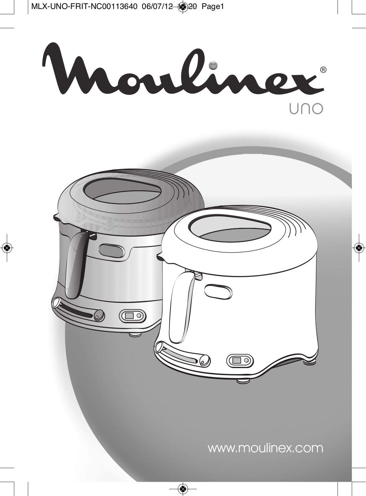 Moulinex AF133D10, AF123111 User Manual