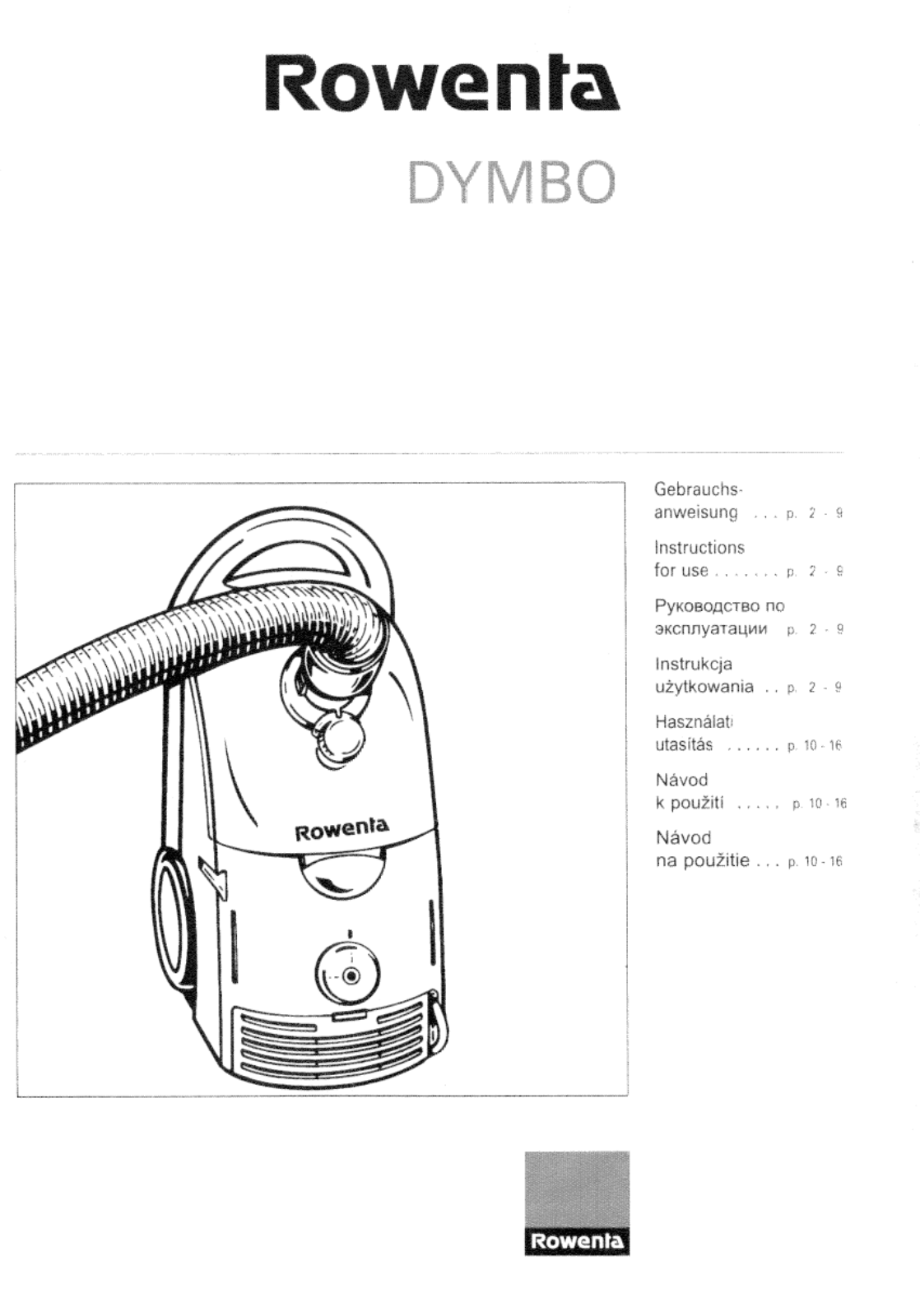 Rowenta OR 8047 User Manual