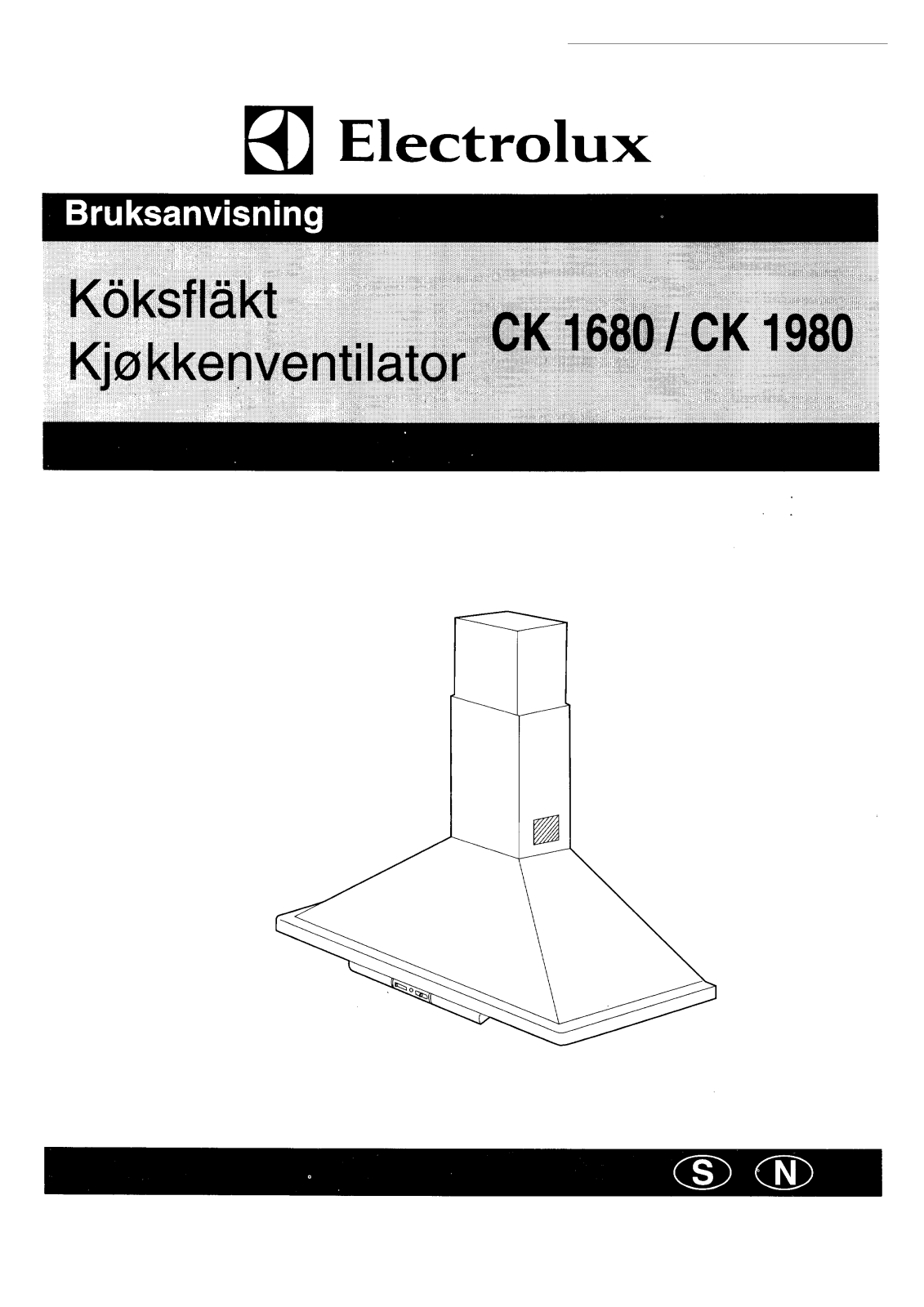 AEG CK1680, CK1980 Manual