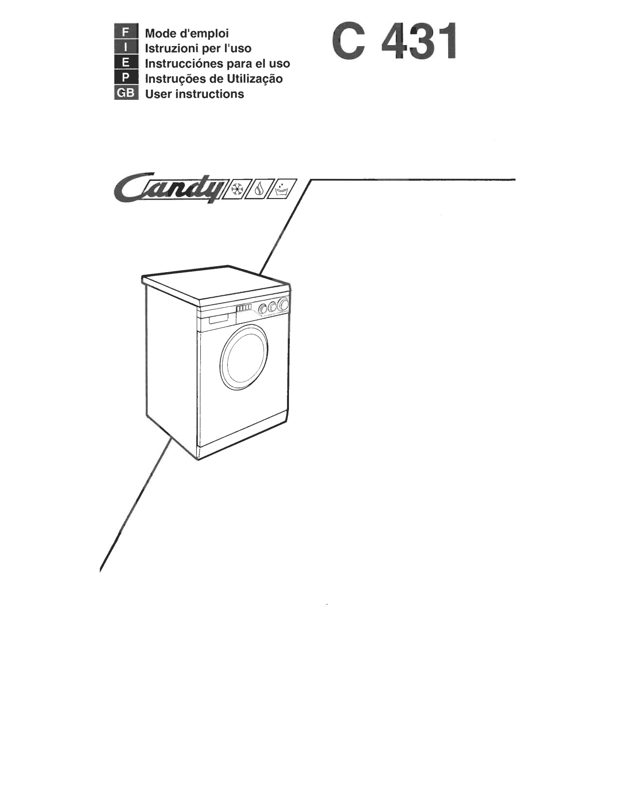 CANDY C 431 User Manual