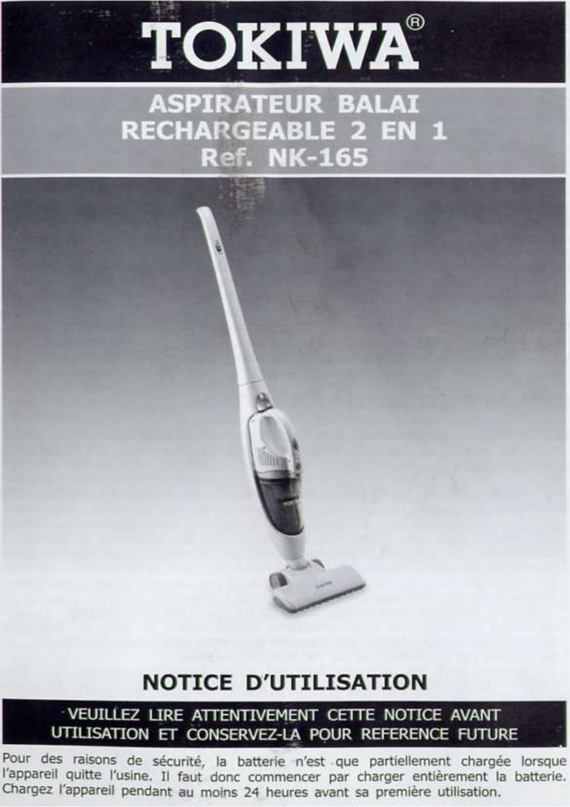 TOKIWA NK-165 User Manual