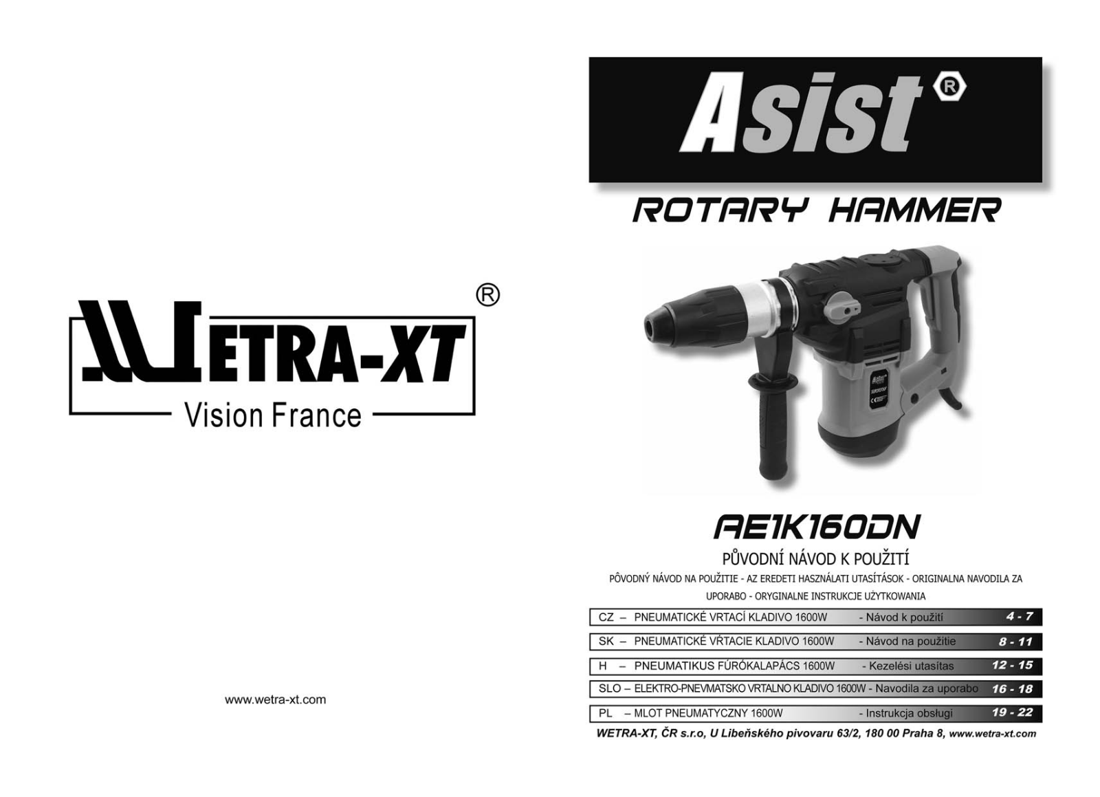 Asist AE1K160DN User Manual