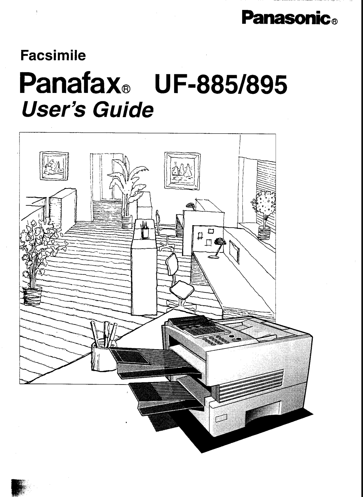 Panasonic UF-895, UF-885 User Manual