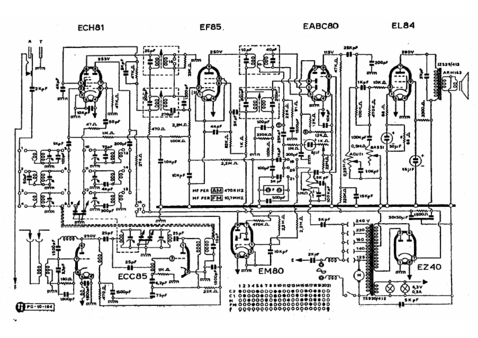 Kosmovox 956 schematic