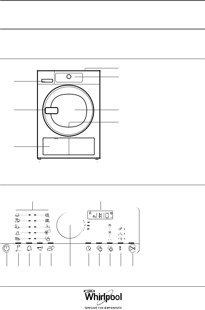 WHIRLPOOL AWZ8CD/PRO Use & Care