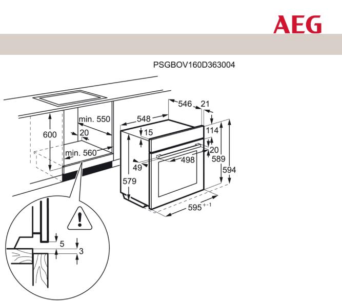 AEG EPE551220M USER MANUAL