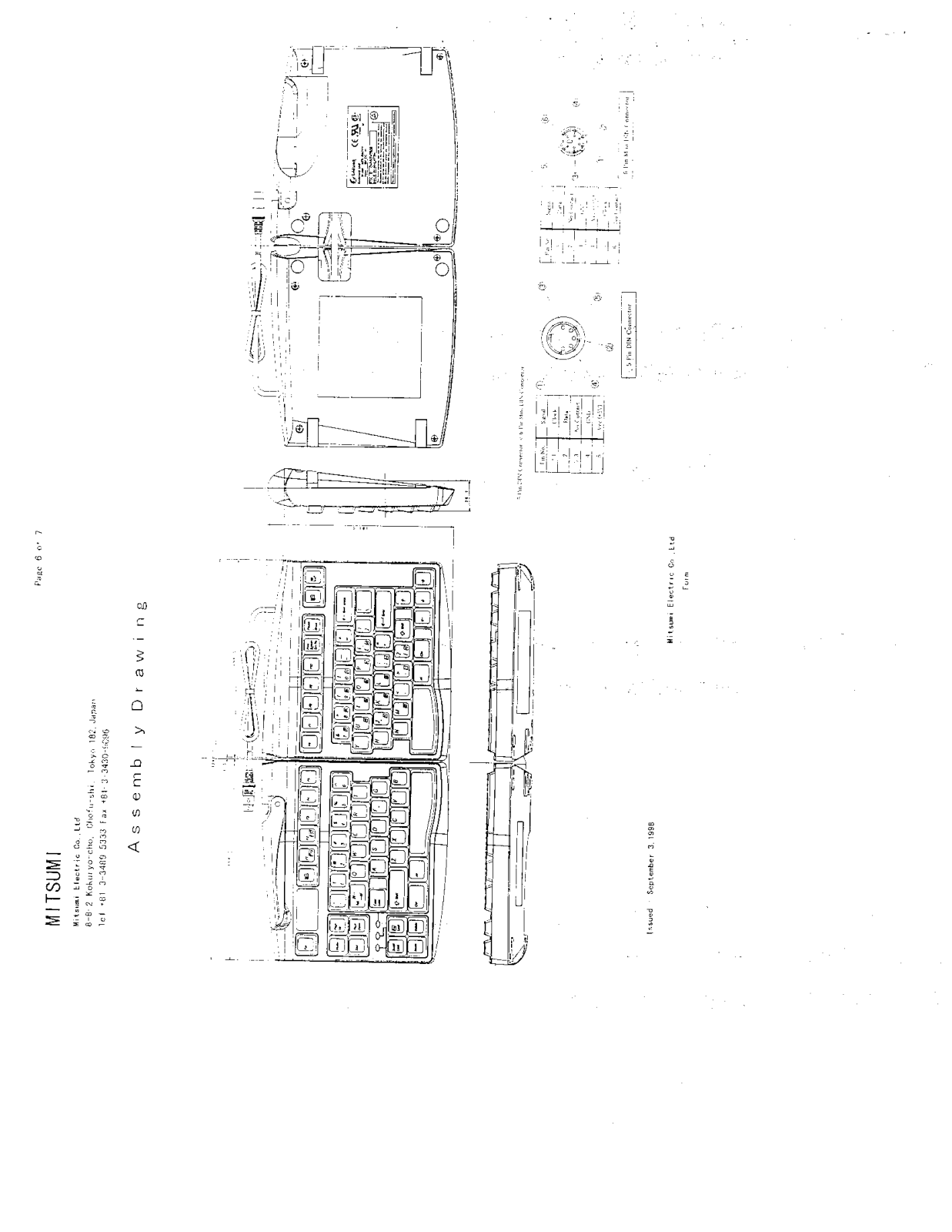 Mitsumi Electric Co KFK7935 User Manual