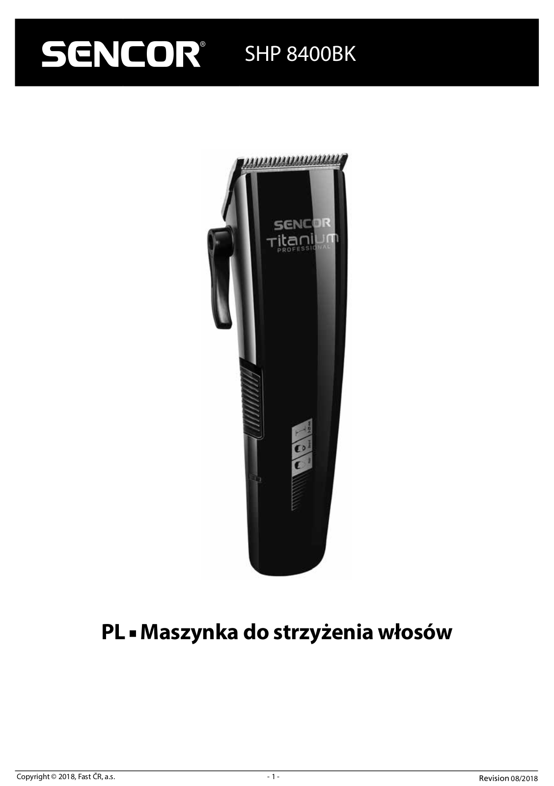 SENCOR SHP 8400BK User guide - ManualMachine.com