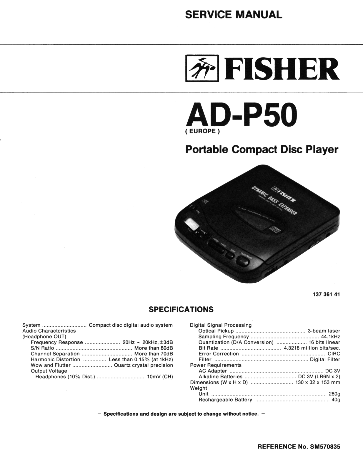 Fisher Radio ADP50 Schematic - ManualMachine.com