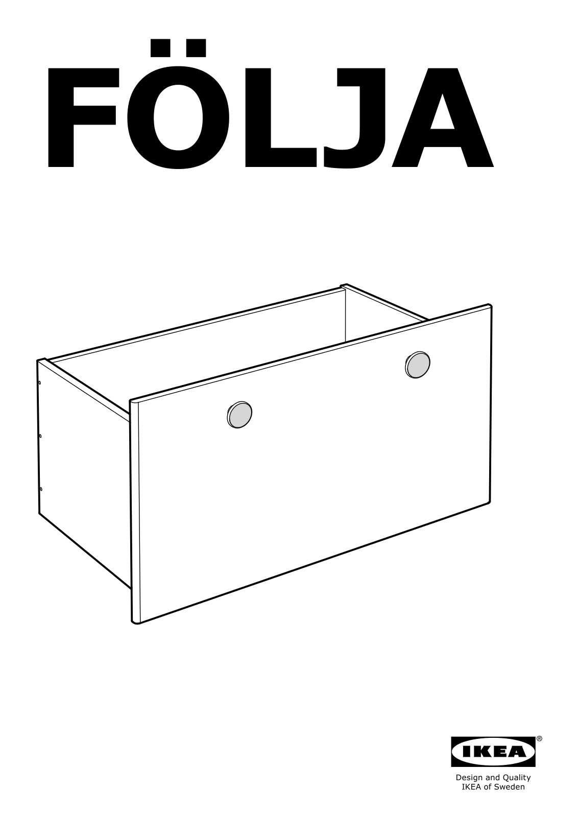 Ikea S59184813, S89196230, S29180524 Assembly instructions