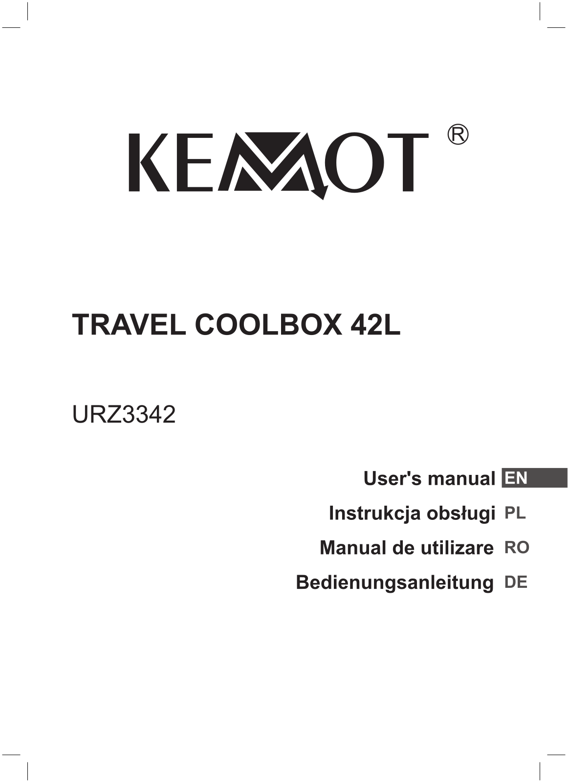 Kemot URZ3342 User Manual