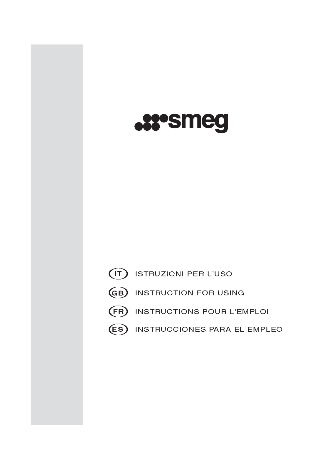 Smeg LB502 User Manual