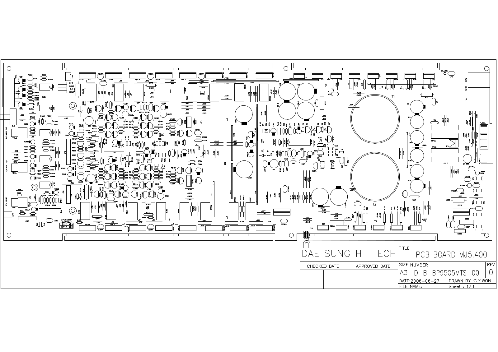 Mystery MJ 5.400 Schematics  mts