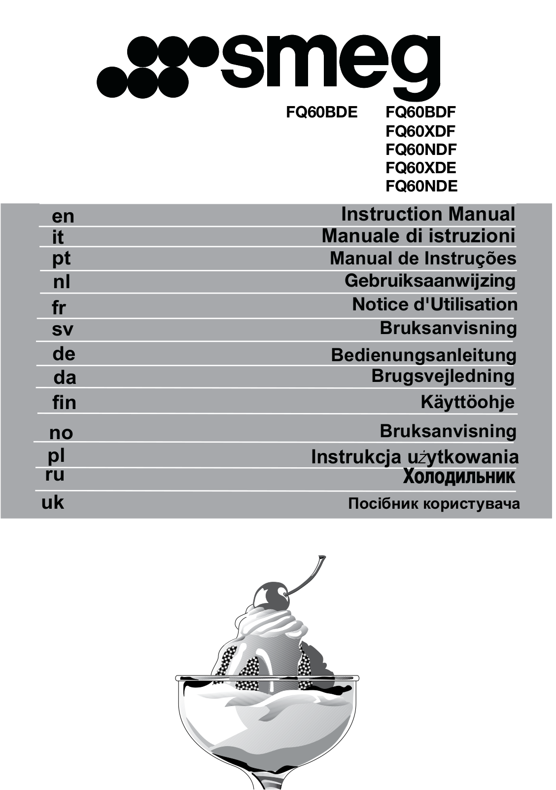 Smeg FQ60BDE User guide - ManualMachine.com