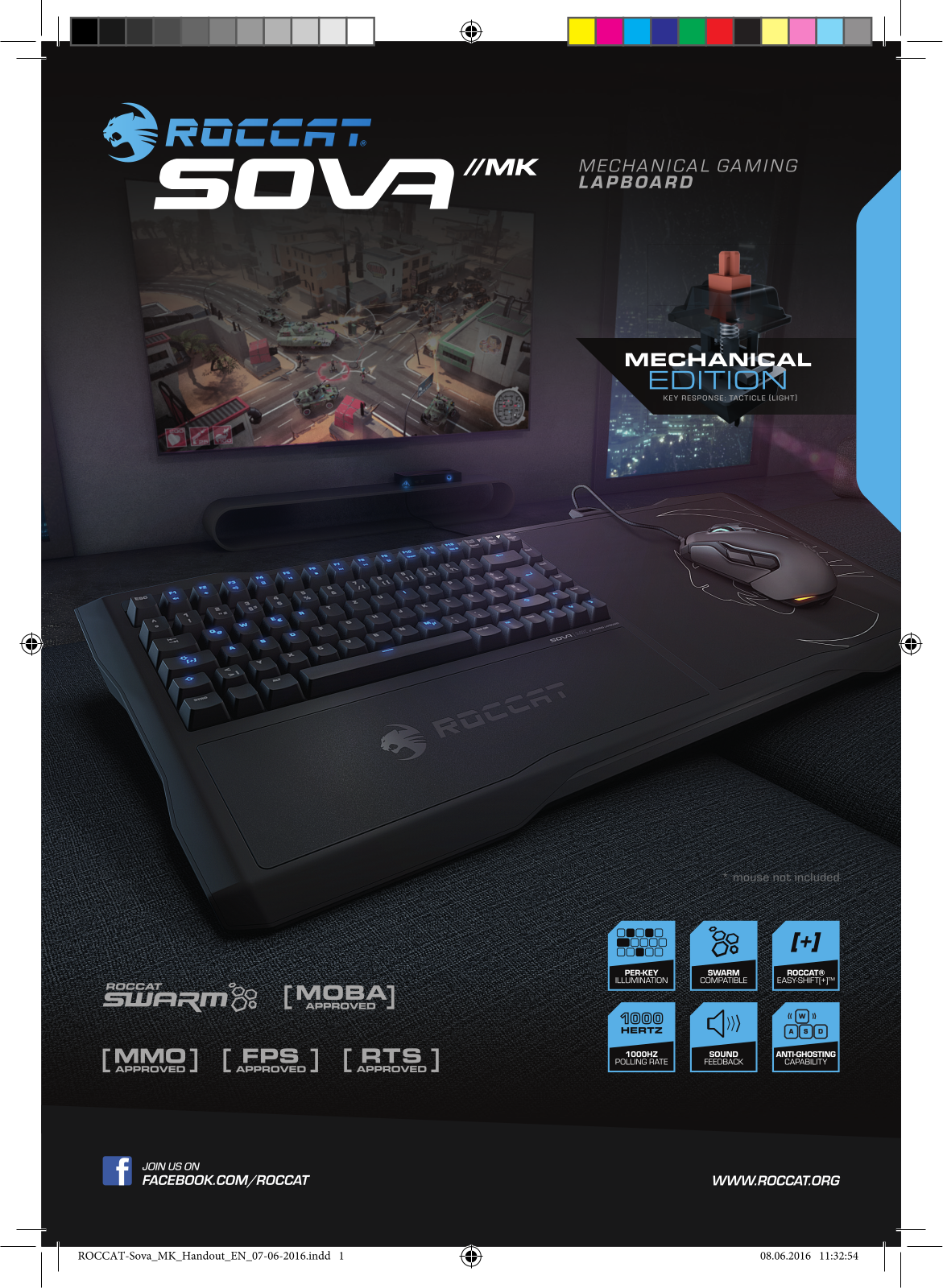 Roccat Sova MK Product sheet